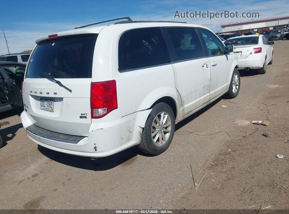 2c4rdgcg3kr773826 2019 DODGE CARAVAN White Vista tres cuartos delantera izquierda