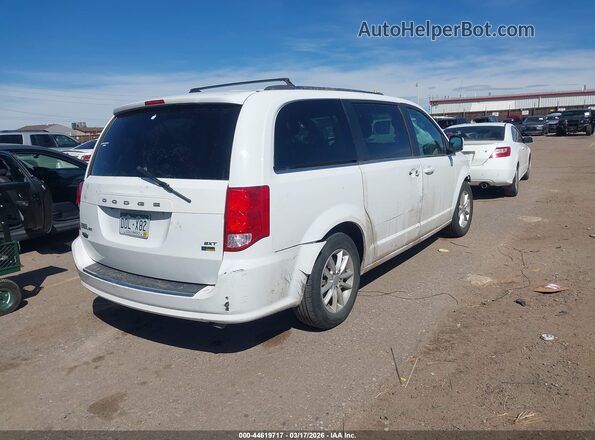 2c4rdgcg3kr773826 2019 DODGE CARAVAN White Trasero derecho