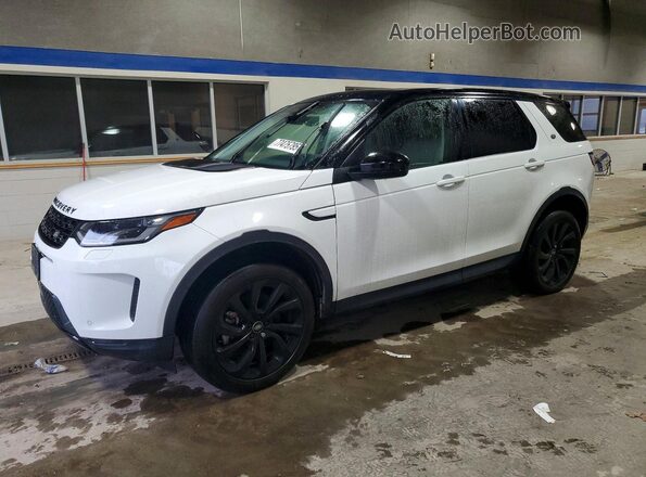 SALCP2FX8NH909033 2022 LAND ROVER DISCOVERY White უკანა მარცხენა