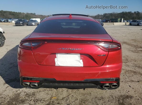KNAE15LA0M6091971 2021 KIA STINGER Red 