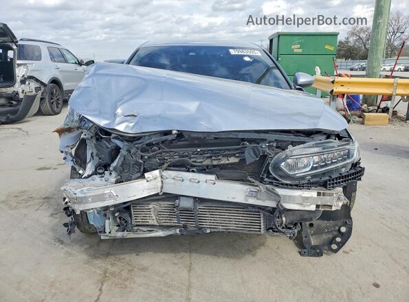 1HGCV1F18MA107352 2021 HONDA ACCORD Black Widok z tyłu
