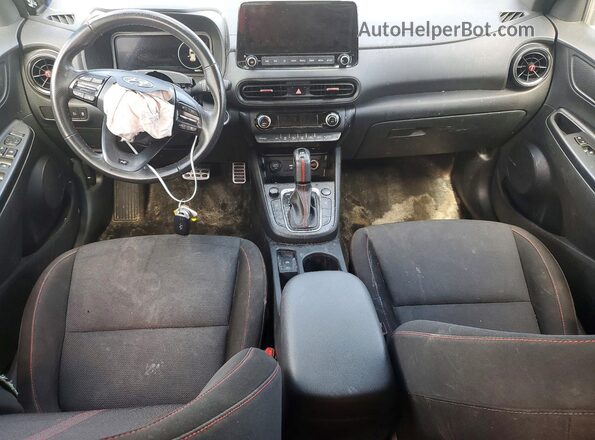 KM8K33A34NU868461 2022 HYUNDAI KONA Black 