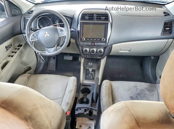 JA4AP3AU1LU007176 2020 MITSUBISHI OUTLANDER Black ხელსაწყოთა პანელის ხედი