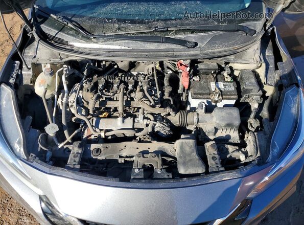 3N1CN8EV8ML861648 2021 NISSAN VERSA Gray Вид задньої частини салону