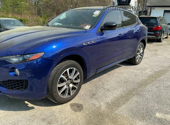 ZN661XUL6JX304431 2018 MASERATI LEVANTE Blue 