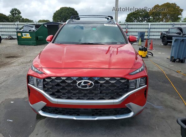 5NMS54AL9PH549300 2023 HYUNDAI SANTA FE CALLIGRAPHY Красный Вид спереди