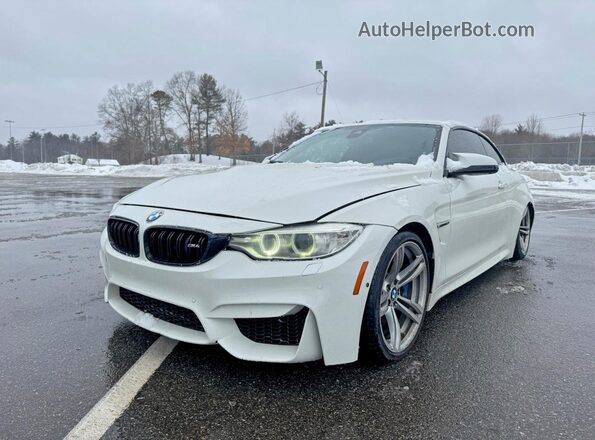 WBS3U9C57GP969947 2016 BMW M4 White Задня права чверть