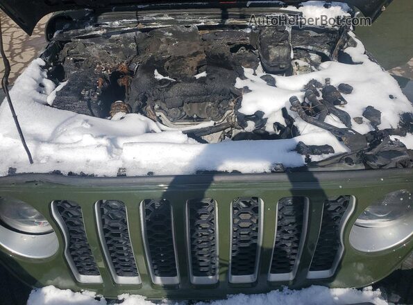 1C4JJXP68PW627427 2023 JEEP WRANGLER Green Widok naklejki z numerem VIN