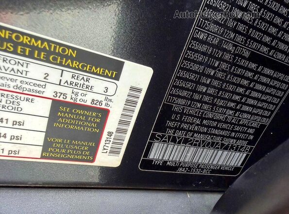 SALYL2RV0JA713148 2018 LAND ROVER RANGE ROVER Black 