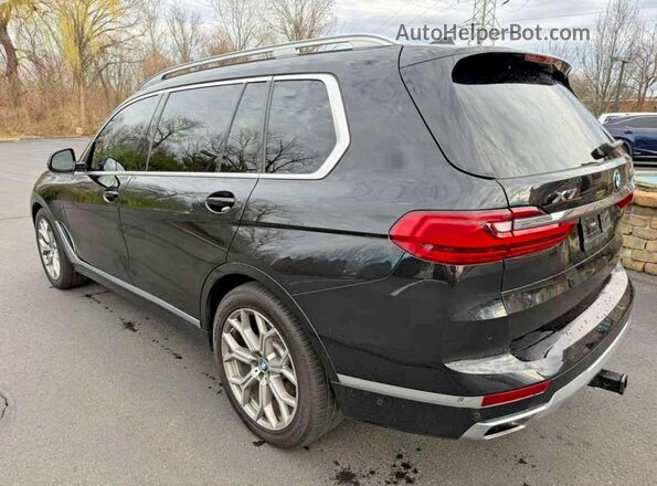 5UXCW2C07L9B99326 2020 BMW X7 Black Հետևի աջ