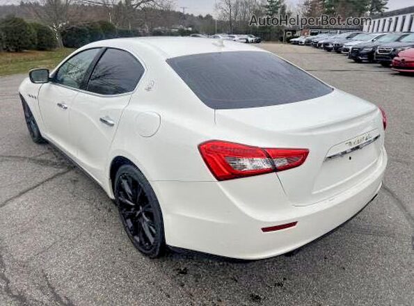 ZAM57RSA0G1172444 2016 MASERATI GHIBLI White Передня права чверть