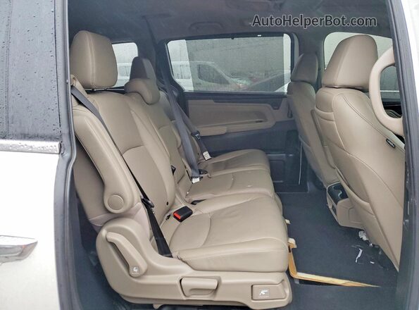 5FNRL6H81NB049132 2022 HONDA ODYSSEY White Widok komory silnika