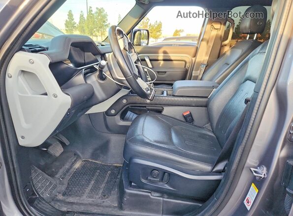 SALE27RU2M2040338 2021 LAND ROVER DEFENDER Gray Dashboard view