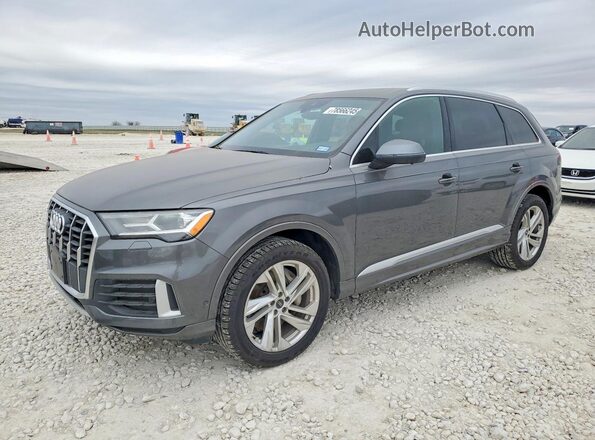 WA1AJAF75MD025142 2021 AUDI Q7 Gray Задня ліва чверть