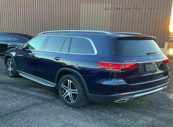 4JGFF5KE2LA103431 2020 MERCEDES-BENZ GLS Blue 