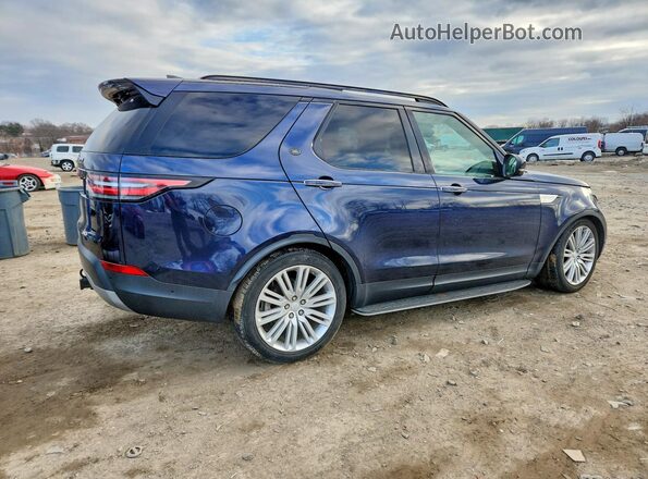 SALRT2RK0JA056085 2018 LAND ROVER DISCOVERY Синий Передняя правая четверть