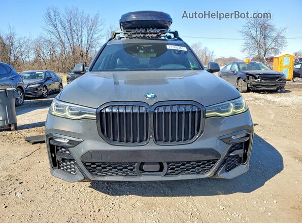 5UXCW2C06M9F88458 2021 BMW X7 Угольный Вид сзади