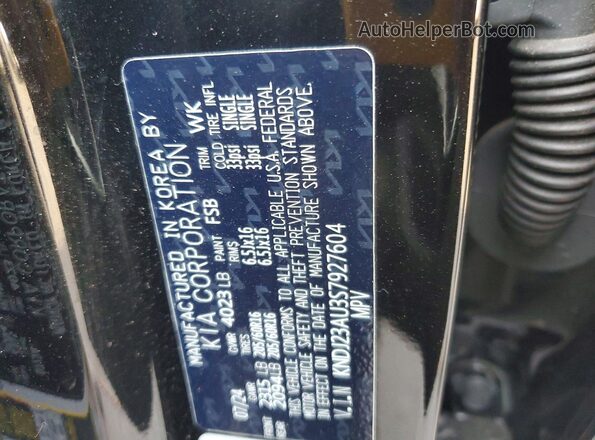 KNDJ23AU3S7927604 2025 KIA SOUL Black 