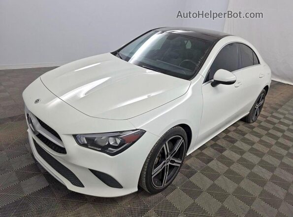 WDD5J4GB7LN070125 2020 MERCEDES-BENZ CLA-CLASS Белый 