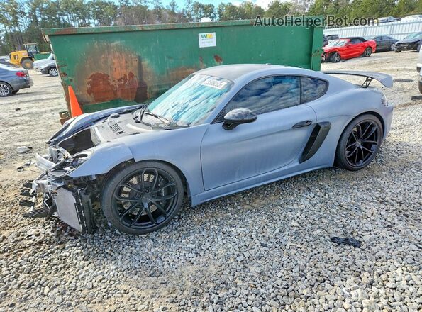WP0AC2A81PS275497 2023 PORSCHE CAYMAN Gray Trasero izquierdo