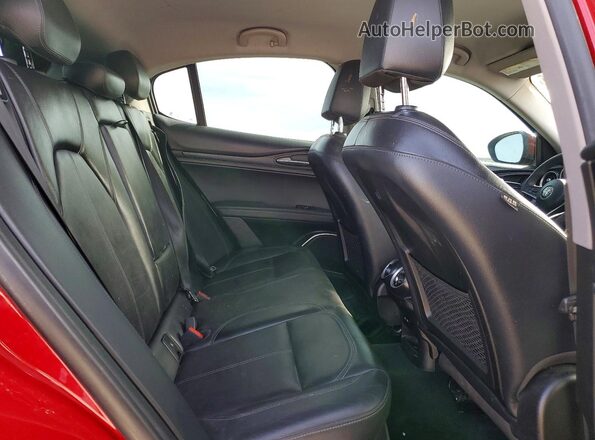 ZASFAKAN1J7B98357 2018 ALFA ROMEO STELVIO Red Engine compartment view