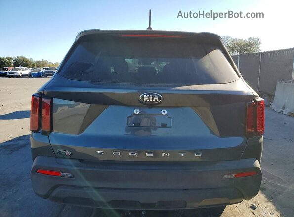 5XYRG4LC6MG001931 2021 KIA SORENTO Зеленый Вид салона спереди