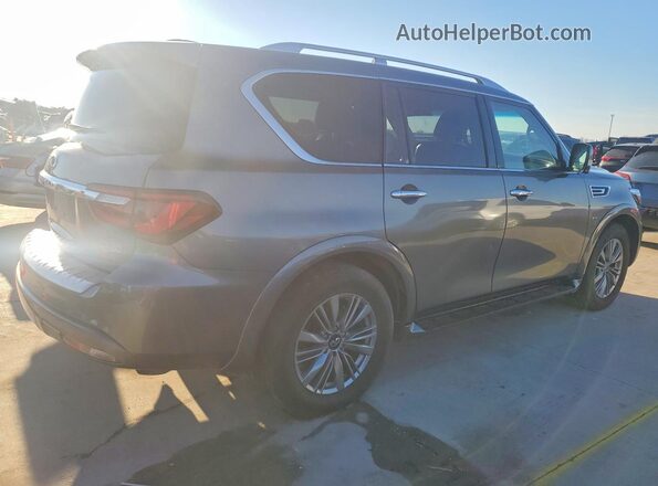 JN8AZ2NFXJ9661684 2018 INFINITI QX80 Серебряный 