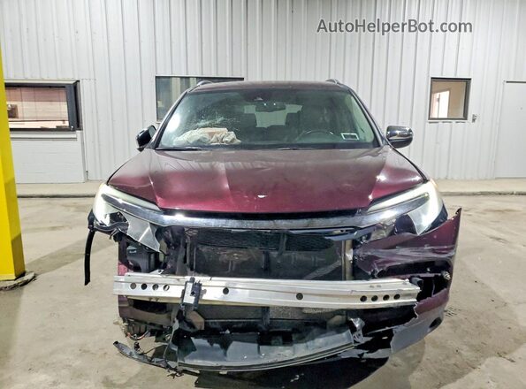 5FNYF6H61GB065450 2016 HONDA PILOT Красный 