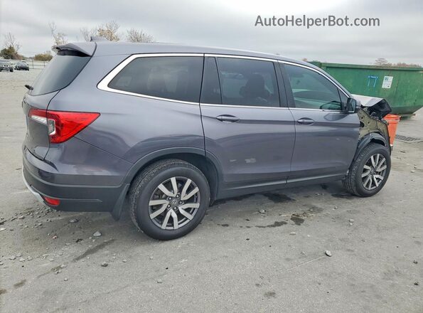 5FNYF5H3XMB040302 2021 HONDA PILOT Серый Передняя правая четверть