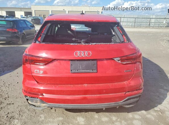 WA1DECF38R1049860 2024 AUDI Q3 Red წინა სალონის ხედი