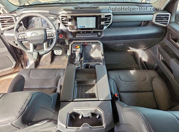 5TFLA5DB7RX149237 2024 TOYOTA TUNDRA Gray Вид панелі приладів