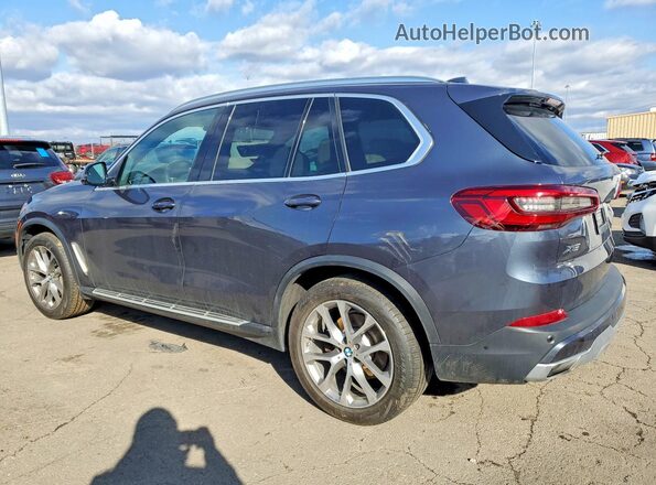 5UXJU2C59KLN65553 2019 BMW X5 Gray Задня права чверть