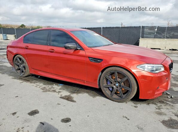 WBSFV9C57GD595500 2016 BMW M5 Orange Widok z przodu