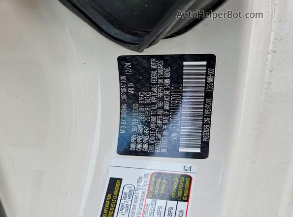 JF1ZDBS11S9701101 2025 SUBARU BRZ White Vista interior de 360 grados