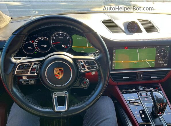 WP1AF2AY5KDA80246 2019 PORSCHE CAYENNE Black Vista del salpicadero