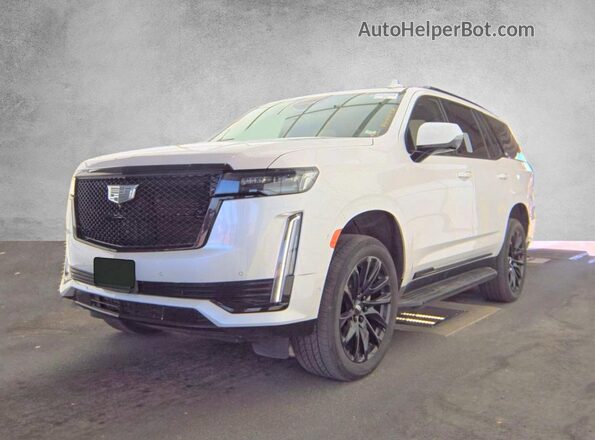 1GYS4GKL0MR398206 2021 CADILLAC ESCALADE Белый Задняя правая четверть