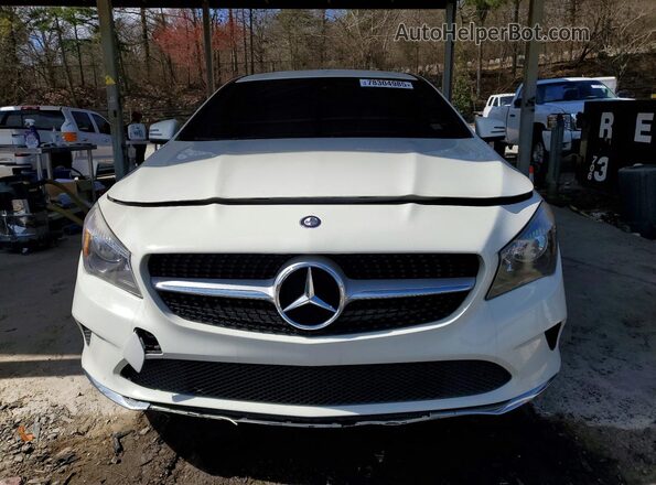 WDDSJ4EB0HN406887 2017 MERCEDES-BENZ CLA-CLASS Белый Вид сзади