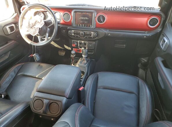 1C6JJTBG9NL135990 2022 JEEP GLADIATOR Серый Вид щитка приборов