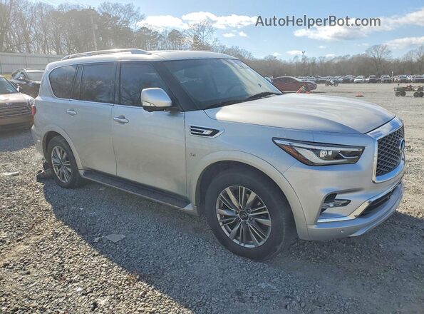 JN8AZ2NF6L9703304 2020 INFINITI QX80 Silver Դիմացի տեսք