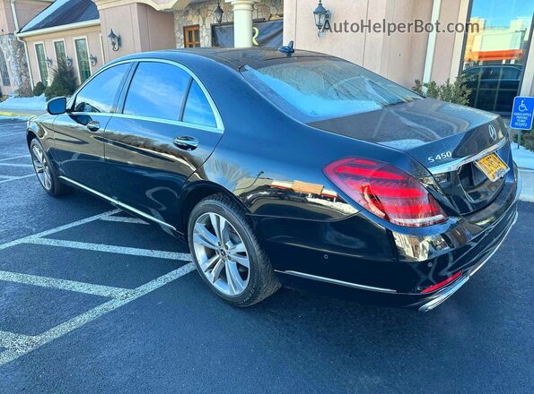 WDDUG6EB4KA439487 2019 MERCEDES-BENZ S-CLASS Черный Задняя правая четверть