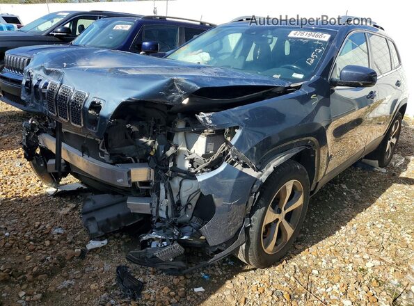 1C4PJMDXXMD118548 2021 JEEP CHEROKEE Teal 