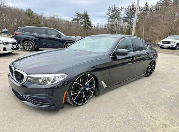 WBAJR7C00LWW62917 2020 BMW 5 SERIES Black Rear left
