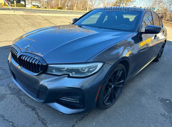 3MW5R1J0XM8B49895 2021 BMW 3 SERIES Gray უკანა მარცხენა