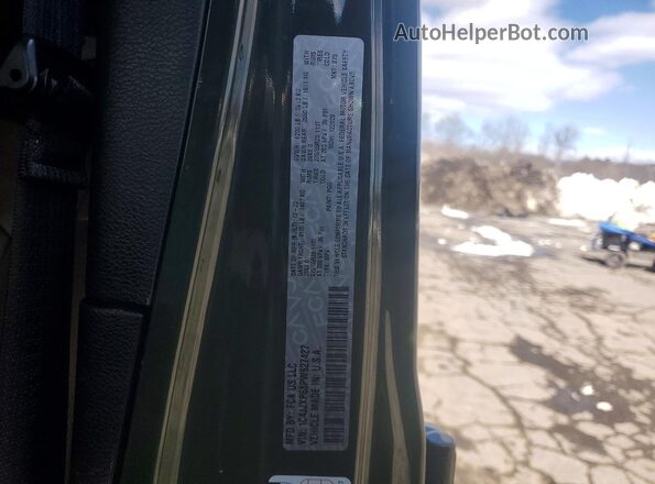 1C4JJXP68PW627427 2023 JEEP WRANGLER Green Widok wnętrza 360 stopni