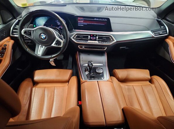 5UXJU2C5XKLN66002 2019 BMW X5 Black Widok zestawu wskaźników