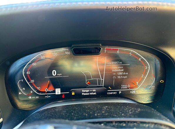 WBA7U2C03LGJ59131 2020 BMW 7 SERIES Blue Vista interior trasera