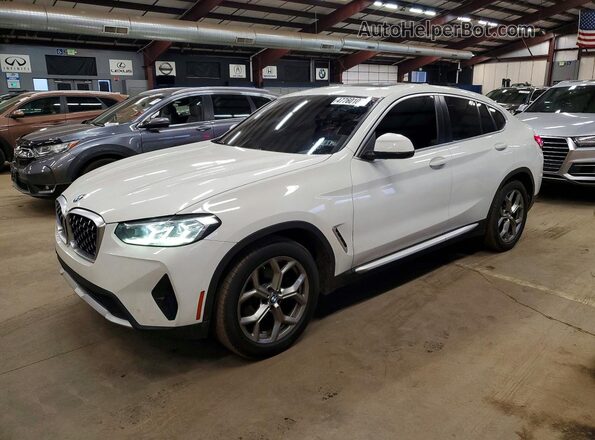 5UX33DT09N9K12081 2022 BMW X4 White Задня ліва чверть