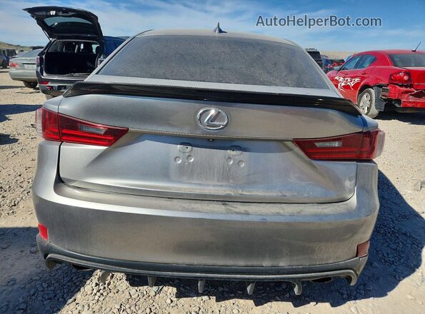 JTHBA1D29G5031363 2016 LEXUS IS Серый Вид салона спереди