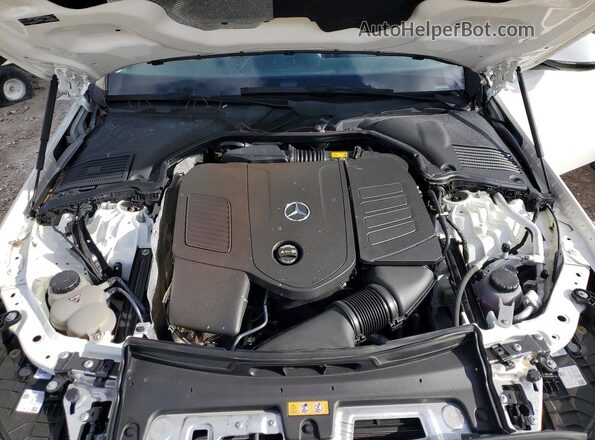 W1KAF4GB8NR010995 2022 MERCEDES-BENZ C-CLASS Белый Вид подкапотного пространства