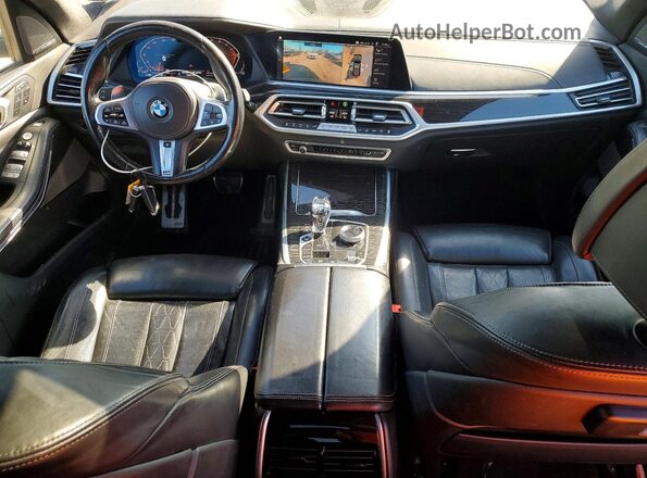 5UXCW2C06M9F88458 2021 BMW X7 Угольный Вид щитка приборов